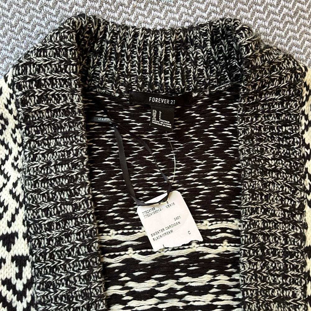 Chunky Cardigan Sweater - Picture 13 of 15